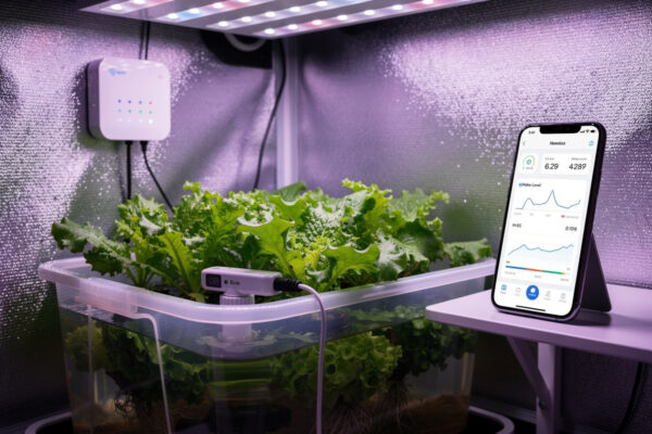 Smart Hydroponic Sensors: Wi-Fi pH, EC, and Water Level Monitoring