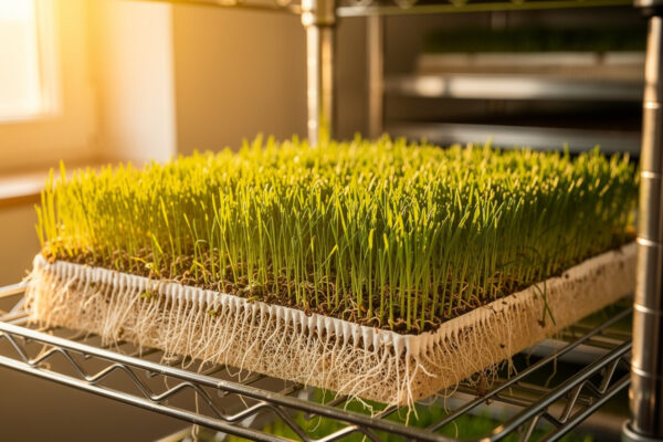 Hydroponic Fodder for Chickens: Sprouted Grain System Design