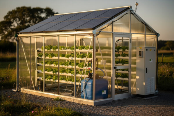 Off-Grid Hydroponics: Solar and Battery Sizing for Continuous Pump Operation