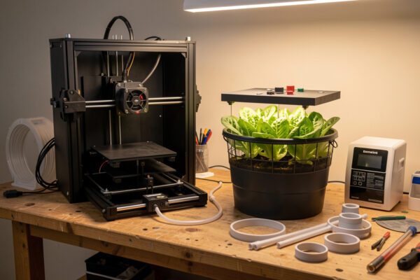 3D Printed Hydroponic Parts: What to Print and How