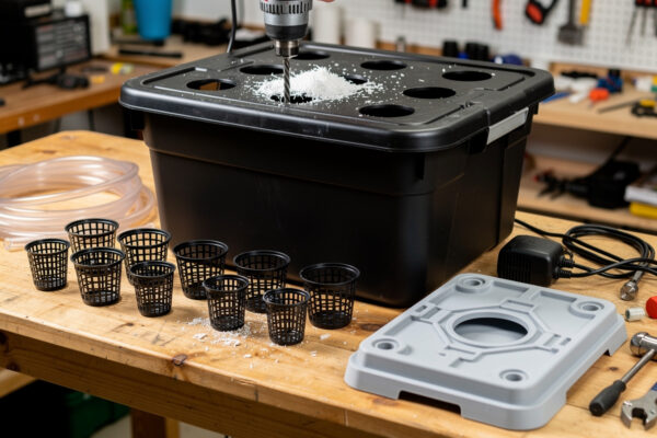 Hydroponic Reservoir Setup: How to Build and Plumb Your Tank