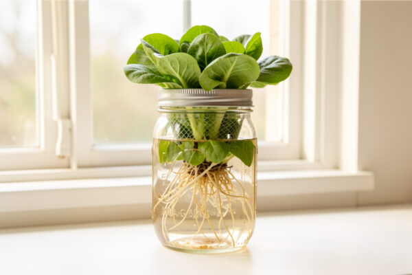 Mason Jar Kratky Hydroponics: No-Pump Windowsill Grow