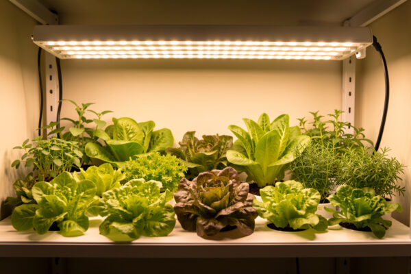 Best Grow Lights for Leafy Greens and Herbs in Hydroponics