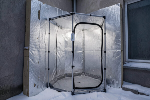 Insulating a Grow Tent Against a Cold Wall