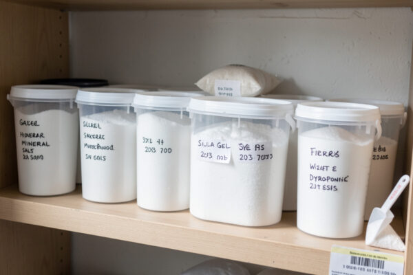 Storing Dry Hydroponic Salts: Keeping Masterblend and Cal-Nit Dry